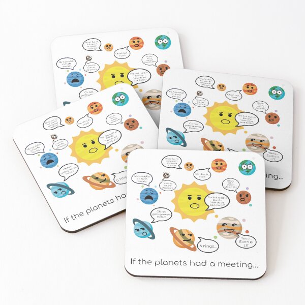 Item preview, If the Planets had a Meeting about Earth... designed and sold by IwancioDesign.