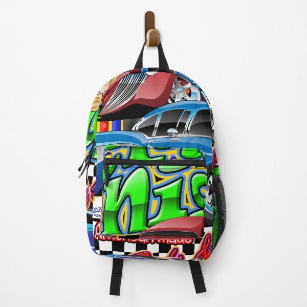 Item preview, Cruise Night Drive-In Hot Rods & Classic Cars Illustration designed and sold by hobrath.