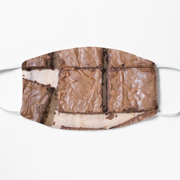 Chocolate Brownies Flat Mask
