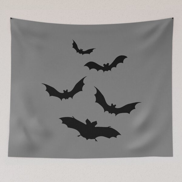 Item preview, Halloween bats flying designed and sold by beakraus.
