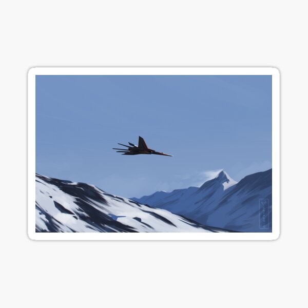 Low approach Sticker