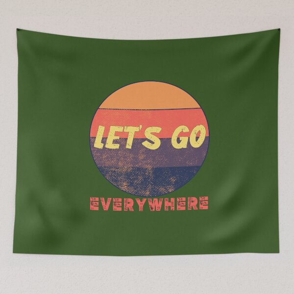 Item preview, Let's go everywhere - Vintage designed and sold by e-z4k.