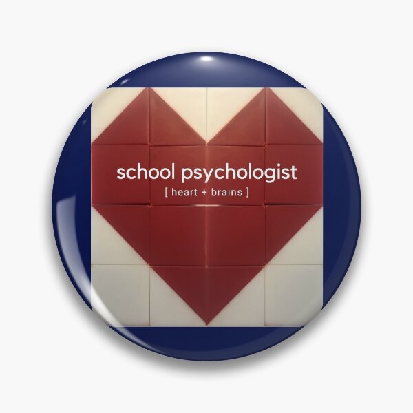 Item preview, School Psychologist Heart Blocks designed and sold by DrJuliesThings.