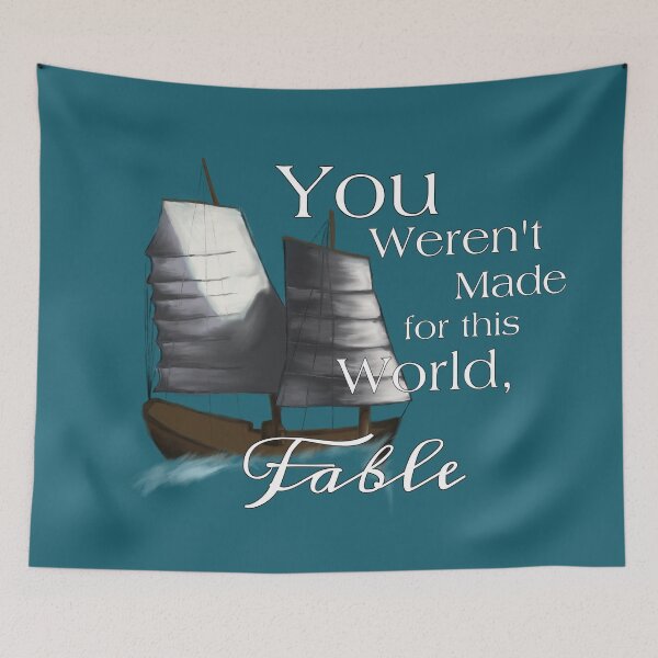 Item preview, You Don’t Belong Fable designed and sold by SSSHAKED.