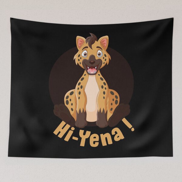 Item preview, Hi-Yena Hyena designed and sold by Blaacklight.