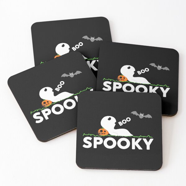 Item preview, SPOOKY Ghost Lying On The Gras Halloween I Love Halloween designed and sold by Paulina Vanlife.