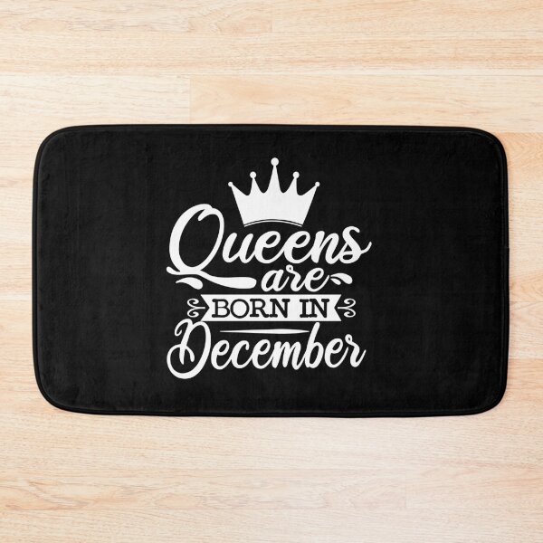 Item preview, Queens Are Born In December With Crown | Birthdays designed and sold by SerendipityNow.