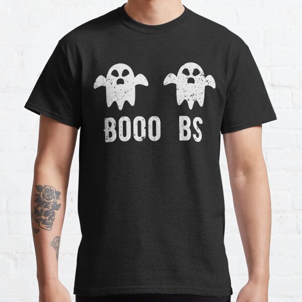  Halloween Boobs Funny Ghost I'm Here For The Boos Oops Boobs  Premium T-Shirt : Clothing, Shoes & Jewelry