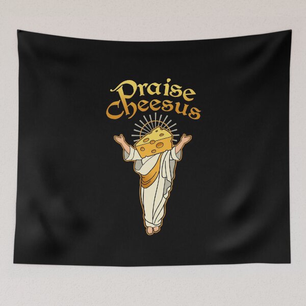 Item preview, Praise Cheesus designed and sold by ninthstreet.