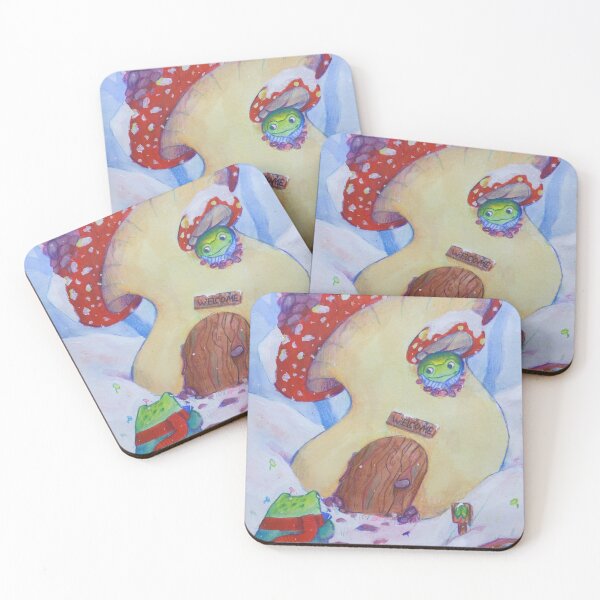 Item preview, frogs winter home designed and sold by briannaist.