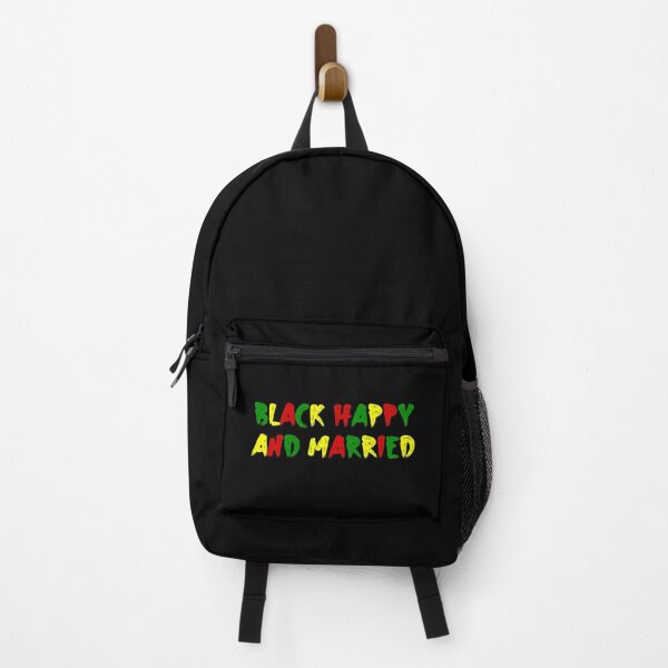 Item preview, black happy and married African American  designed and sold by ShirtzTonight.