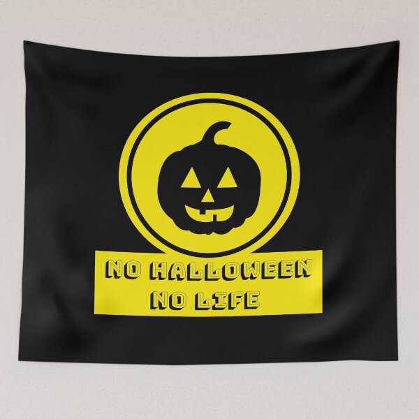 Item preview, NO HALLOWEEN PUMPKIN NO LIFE   gift idea  designed and sold by Zakaria daoudi.