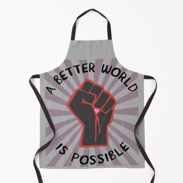 Item preview, A Better World Is Possible - Leftist, Socialist, Democratic Socialism designed and sold by SpaceDogLaika.