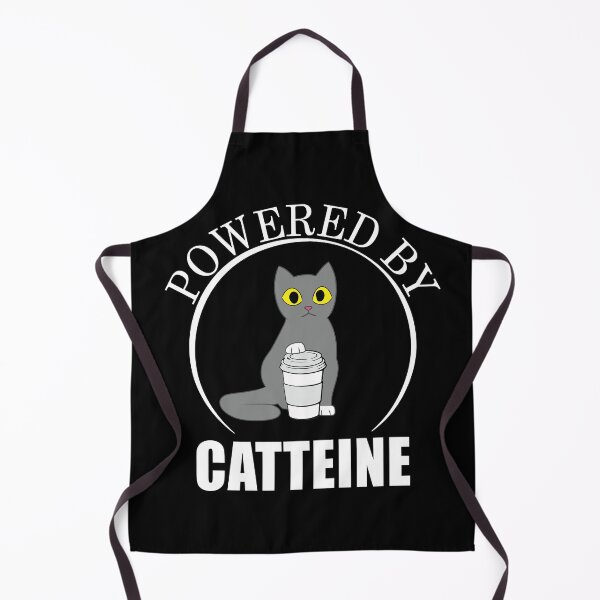 Item preview, Powered by Caffeine - Catteine  designed and sold by TheInkElephant.