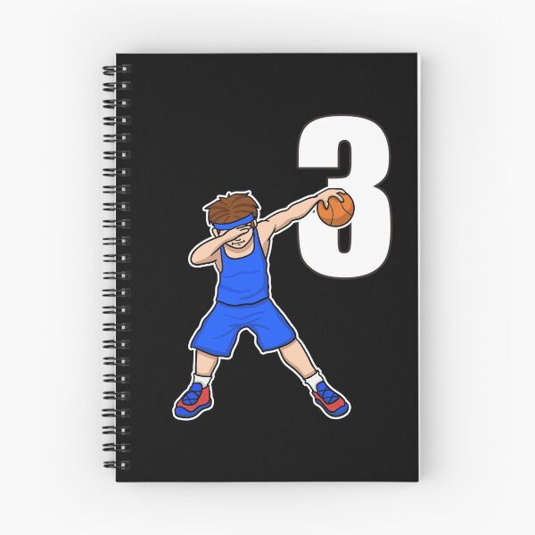 Item preview, Basketballer Basketball Player Baller Number 3 Blue Team School League Bball Sports Tournament designed and sold by VollLaser.