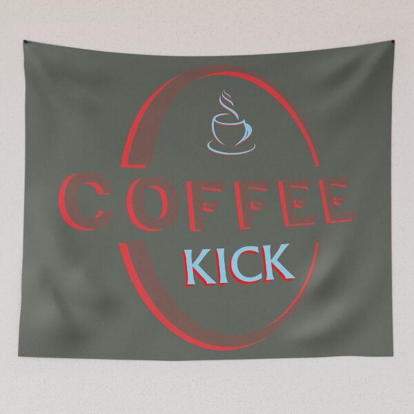 Item preview, Coffee kick logo sign designed and sold by runstore.
