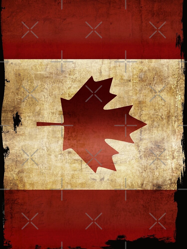 &ldquo;Flagge Kanadas / Grunge&hellip;&rdquo; A-Linien Kleid von pASob-dESIGN | Redbubble