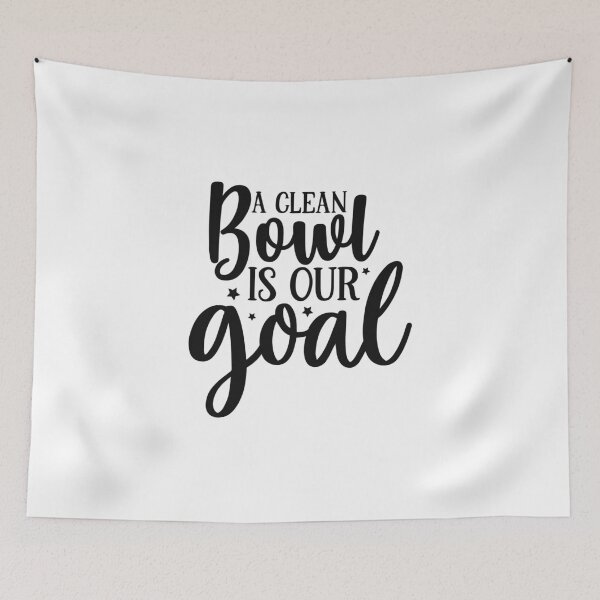 Item preview, A clean bowl is our goal designed and sold by Paul's Designs.