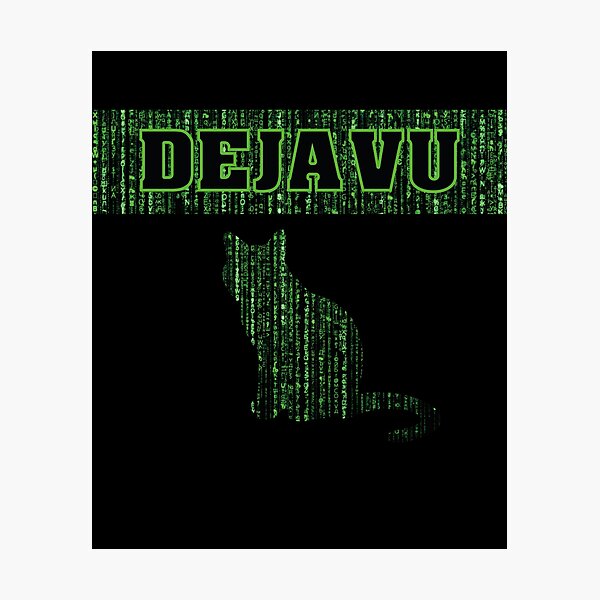 Matrix Dejavu | Something Change You see Dejavu Photographic Print
