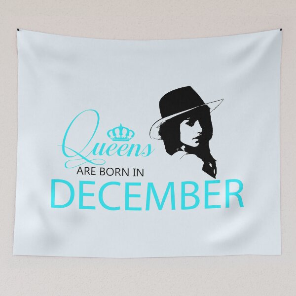 Item preview, Queens Are Born In December | Birthdays designed and sold by SerendipityNow.