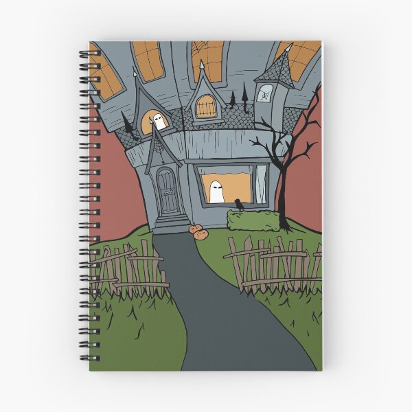 Item preview, Haunted House Inhabited by Friendly Ghosts designed and sold by Otter-Grotto.