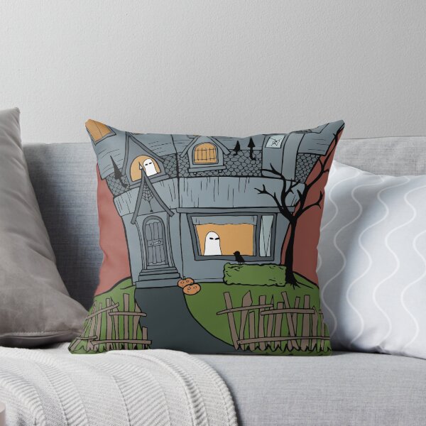 Item preview, Haunted House Inhabited by Friendly Ghosts designed and sold by Otter-Grotto.