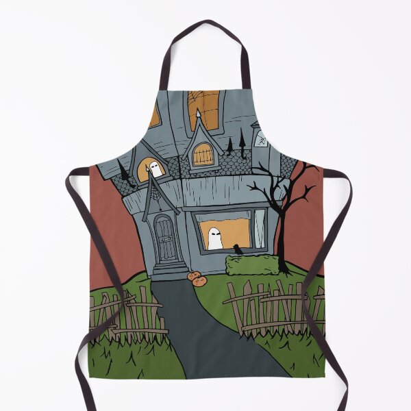 Item preview, Haunted House Inhabited by Friendly Ghosts designed and sold by Otter-Grotto.