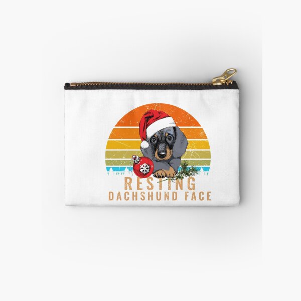 Item preview, Resting Dachshund face , christmas designed and sold by shinoshop.