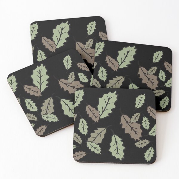 Item preview, Fall leaves fluttering dull colors designed and sold by BV-creas.
