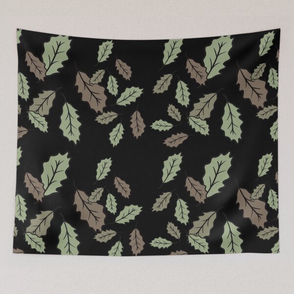 Item preview, Fall leaves fluttering dull colors designed and sold by BV-creas.