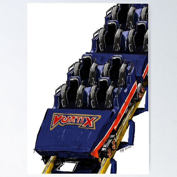 Artikelvorschau, Vortex Kings Island entworfen und verkauft von ThemeParksVisionArt ..