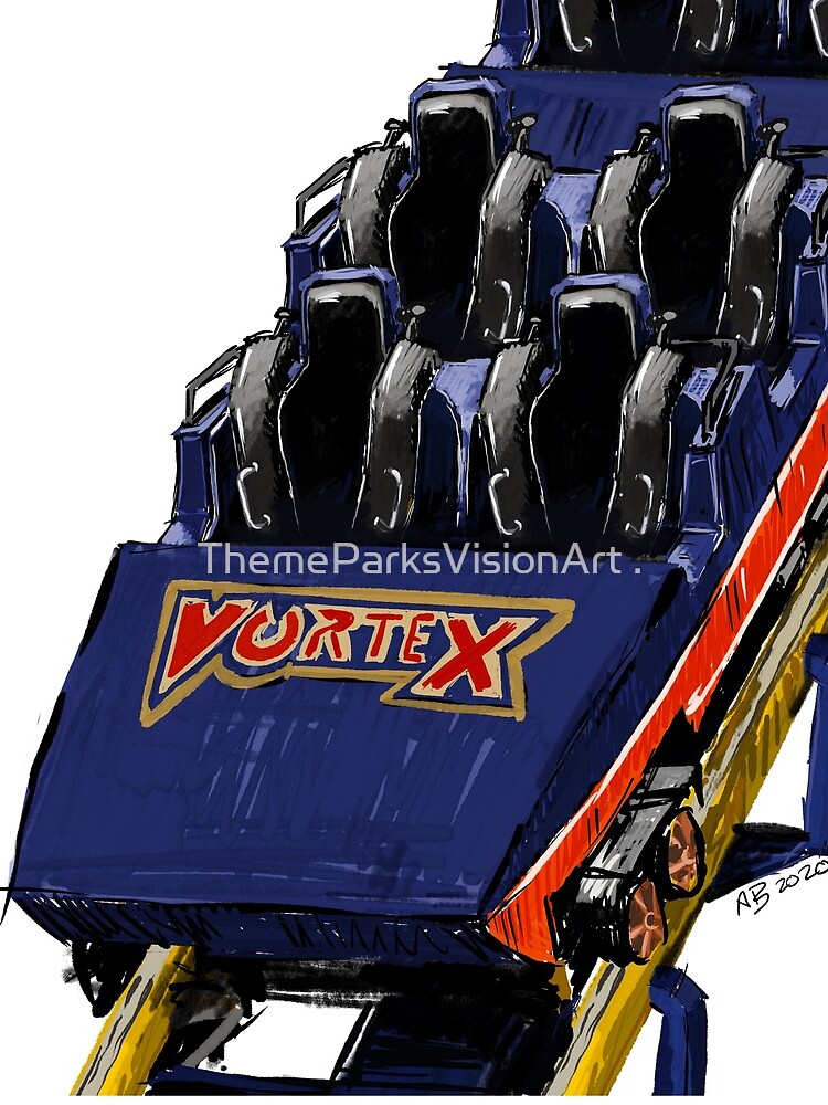 kings island vortex t shirt