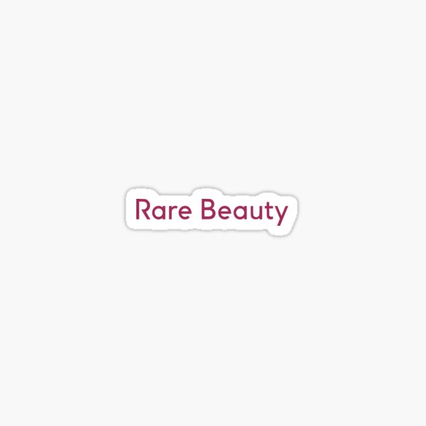 rare beauty by selena gomez sticker by theartistkhan redbubble