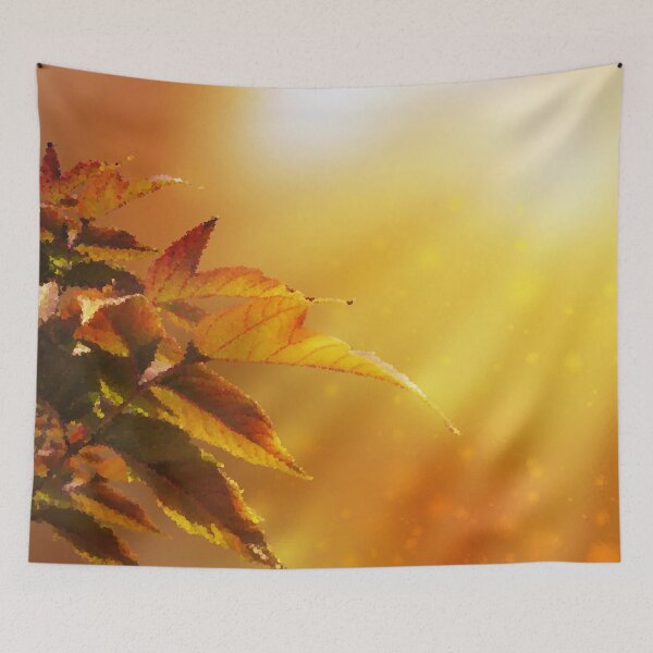 Item preview, Sunlit Leaves designed and sold by MathenaArt.