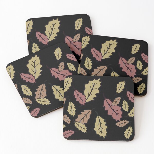 Item preview, Fall leaves fluttering dull colors designed and sold by BV-creas.