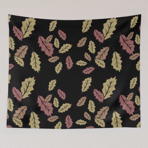 Item preview, Fall leaves fluttering dull colors designed and sold by BV-creas.