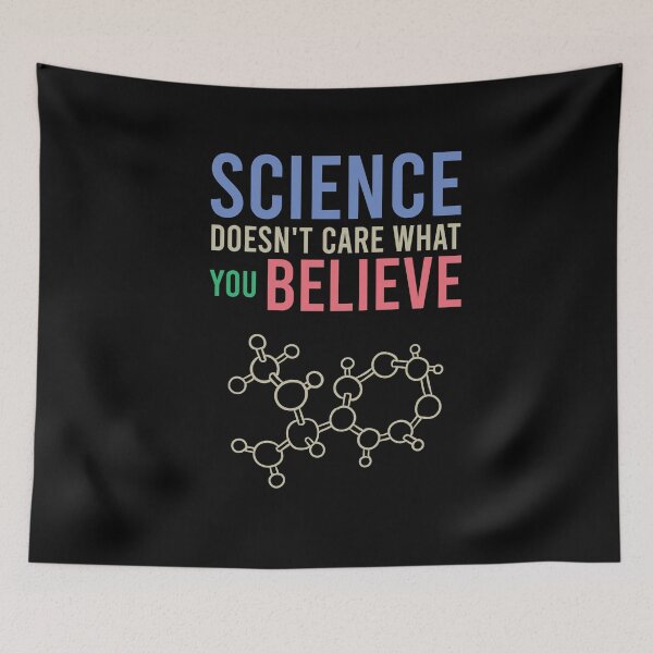 Item preview, Science Doesn't Care What You Believe, Cute Funny Gift For Science Lovers designed and sold by awesomedraw.