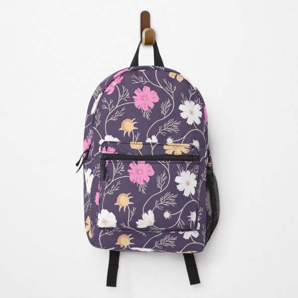 Item preview, Cosmos flower pattern of autumnal colors designed and sold by AidanShea.