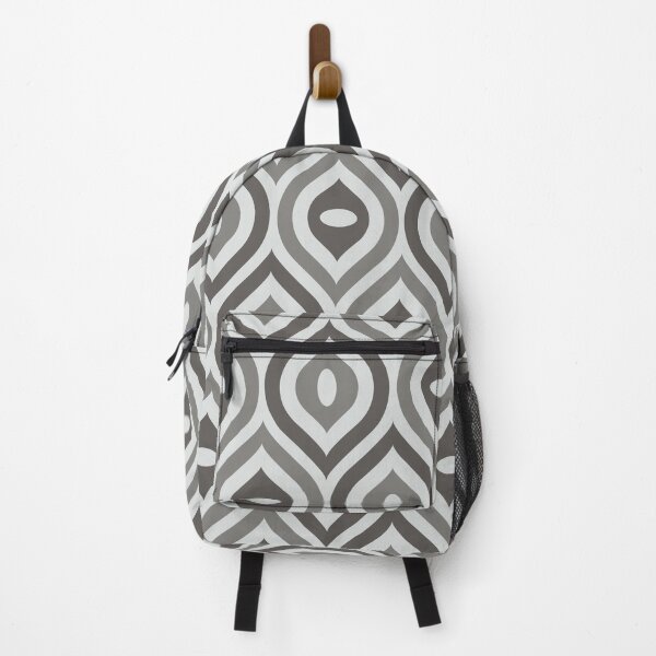 Item preview, Watchful Ogee Organic Pattern – Gray designed and sold by RoguePatterns.
