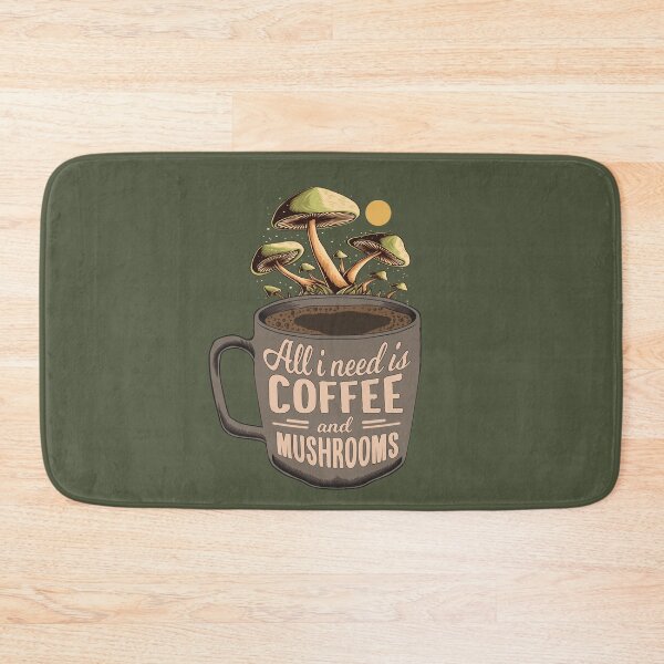 Item preview, Foraging Art: Coffee & Mushroom Hunting Gift designed and sold by MrEddie10.