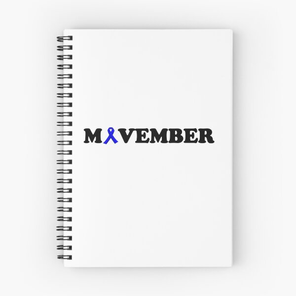 Item preview, Movember Typography mental health awareness blue ribbon black lettering designed and sold by Deegital18.