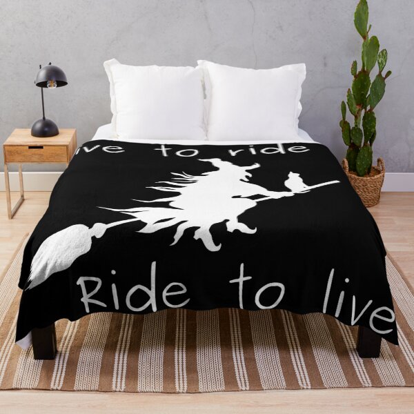 Item preview, Witch Live to Ride designed and sold by LordRaccoon.