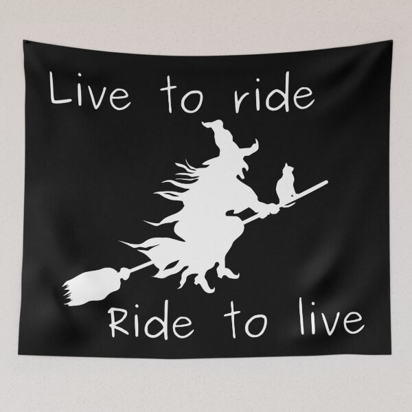 Item preview, Witch Live to Ride designed and sold by LordRaccoon.