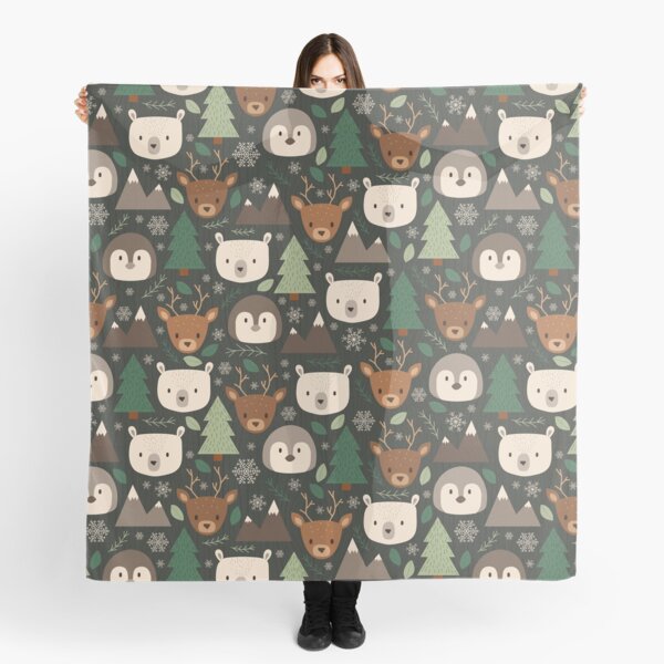 Winter Creatures Scarf