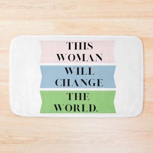 Item preview, This Woman Will Change The World. designed and sold by aboniteblanc.