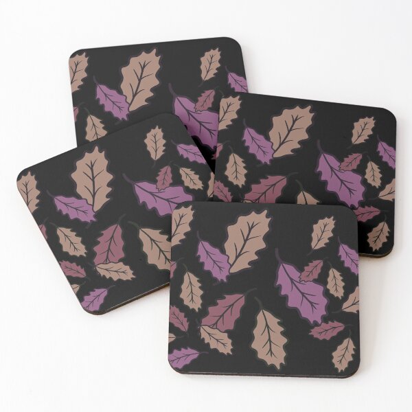 Item preview, Fall leaves fluttering dull colors designed and sold by BV-creas.