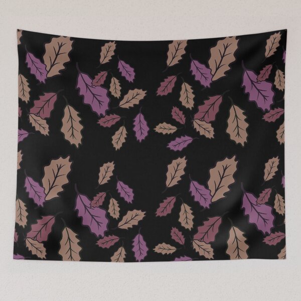 Item preview, Fall leaves fluttering dull colors designed and sold by BV-creas.
