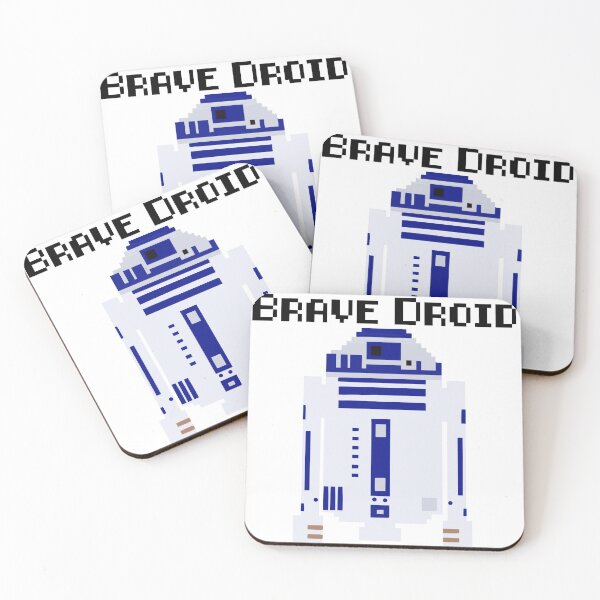Artikelvorschau, 8-Bit Brave Droid entworfen und verkauft von Limp Wrist Art.