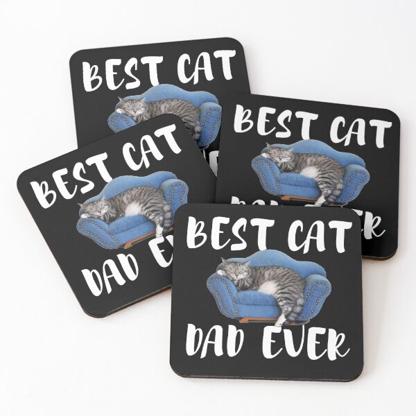 Item preview, Best Cat Dad Ever T-Shirt designed and sold by OAPod.