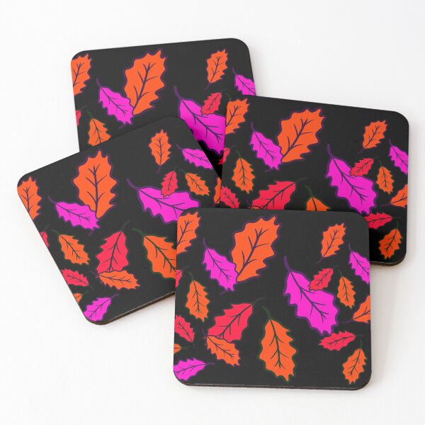 Item preview, Brightly colored fluttering autumn leaves designed and sold by BV-creas.
